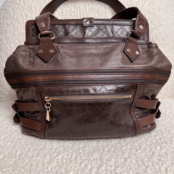 L.A.M.B. XL Classic (by Gwen Stefani), Leather Handbag in Chocolate Brown, EUC - Picture 10 of 14